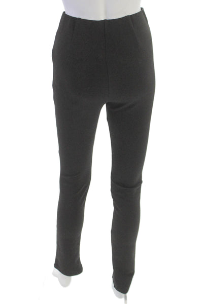 English Factory Womens Ankle Leggings Black Polyester Blend Size XS