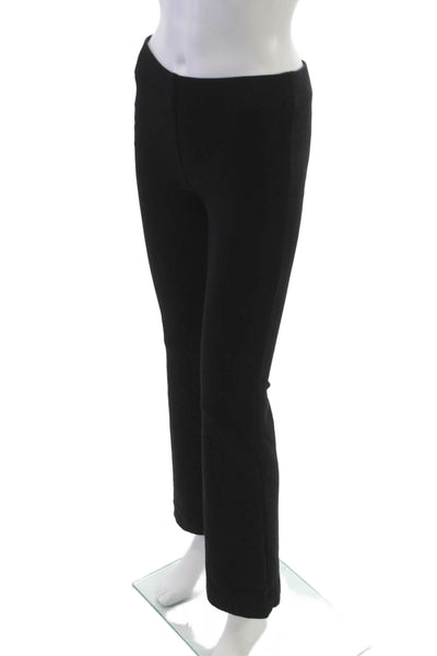 SPRWMN Women Black Dress Pants Viscose Blend Pull On Inseam 30 Size M