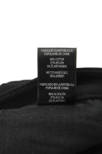 Joes Womens Skinny Black Cotton Jeans Button Size 25