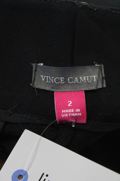 Vince Camuto Women Dress Pants Black Polyester Size 2