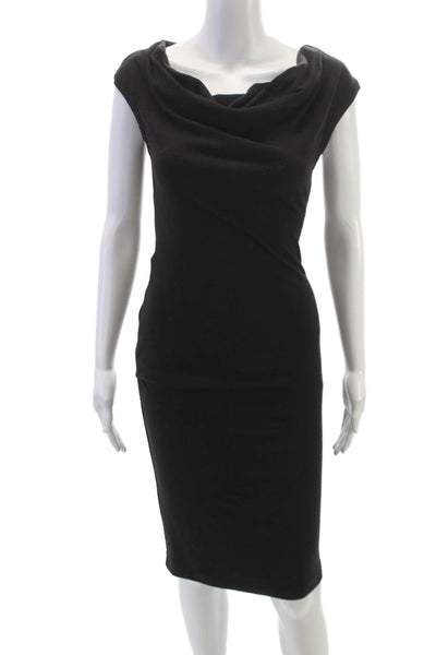 Designers Remix Charlotte Eskilden Womens Bodycon Dress Black Size XS