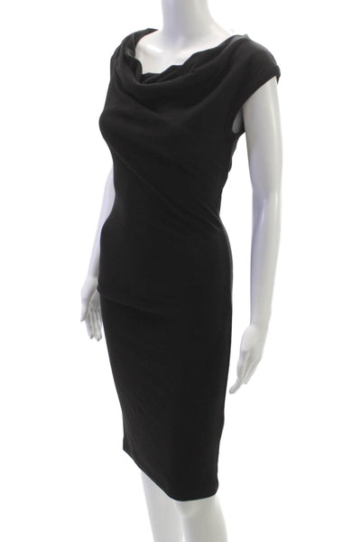 Designers Remix Charlotte Eskilden Womens Bodycon Dress Black Size XS