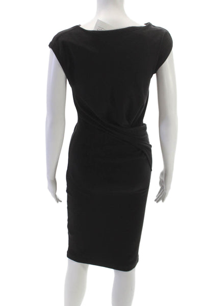 Designers Remix Charlotte Eskilden Womens Bodycon Dress Black Size XS
