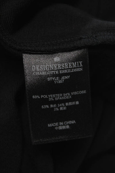 Designers Remix Charlotte Eskilden Womens Bodycon Dress Black Size XS