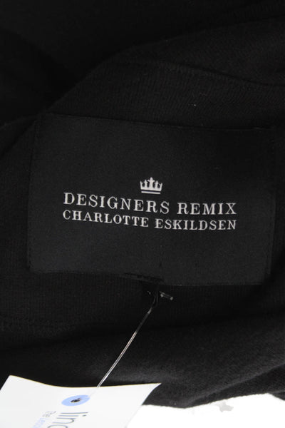 Designers Remix Charlotte Eskilden Womens Bodycon Dress Black Size XS
