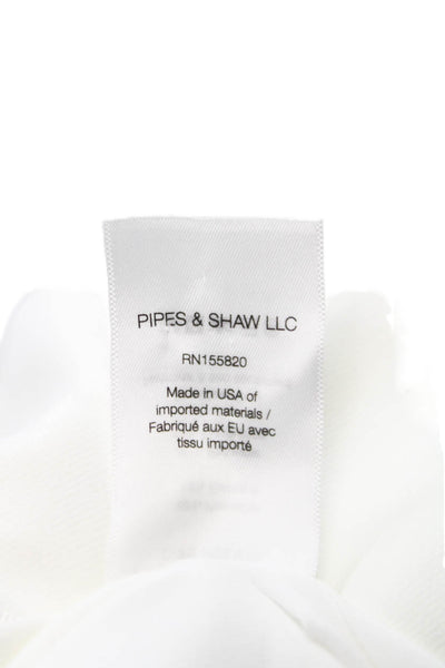 Veronica Beard Womens White Blazer Buttoned Long Sleeve Size 00