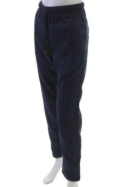 Flog Womens Blue Cotton Jogger Pants Drawstring Size 29