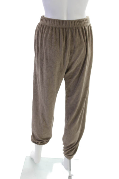 Beyond Yoga x Donni Women Beige Cotton Blend Jogger Pants Size S