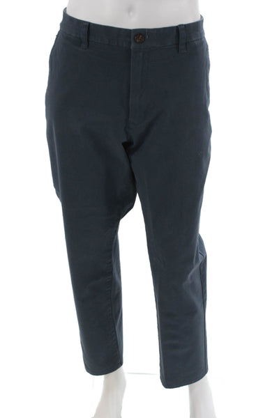 Bonobos Mens Blue Chino Pants 92% Cotton 8% Spandex Size 35