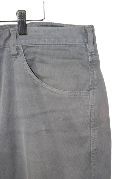 Bonobos Mens Chino Pants Gray Button Closure Size 35