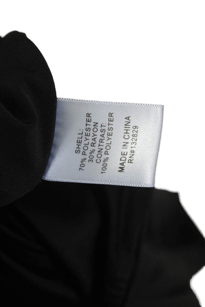 Lovers + Friends Women Wrap Skirt Black Zip Short Size XS