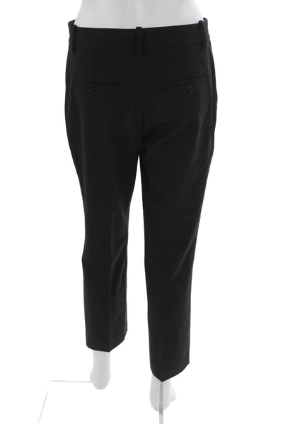 Theory Womens Pantsuit Black Wool Solid Size 4