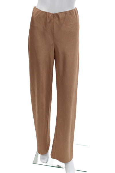 Vince Women Dress Pants Beige Polyester Pull On Size XS