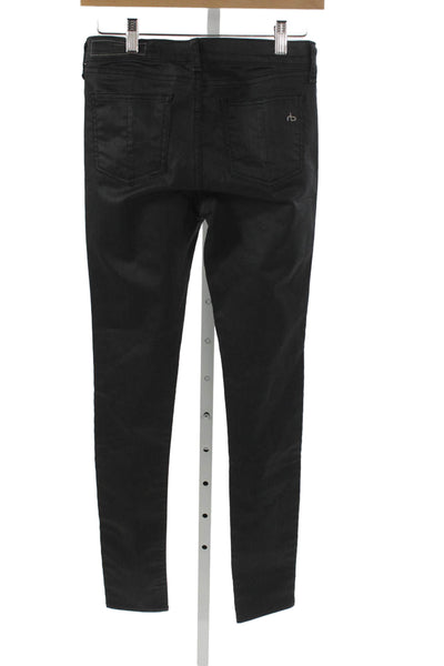 Rag & Bone Jean Women Skinny Black Jeans Size 27
