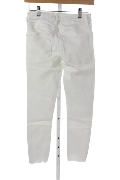 Agolde Womens Skinny High Rise White Jeans Size 26