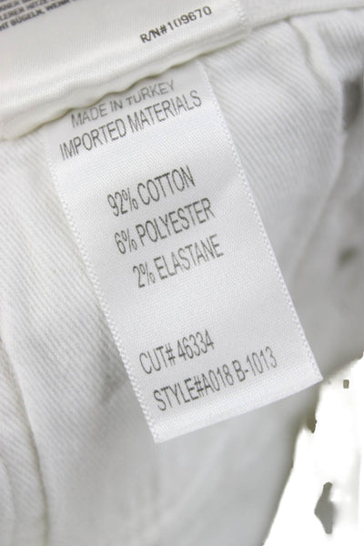 Agolde Womens Skinny High Rise White Jeans Size 26
