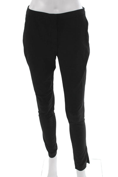 Reiss Women Black Ankle Pants Polyester Inseam 30 Size 6