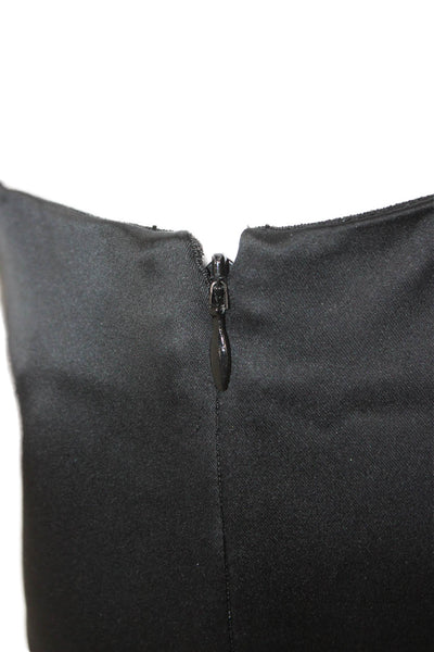 Theory Womens Black Skinny Leggings Acetate Size 4