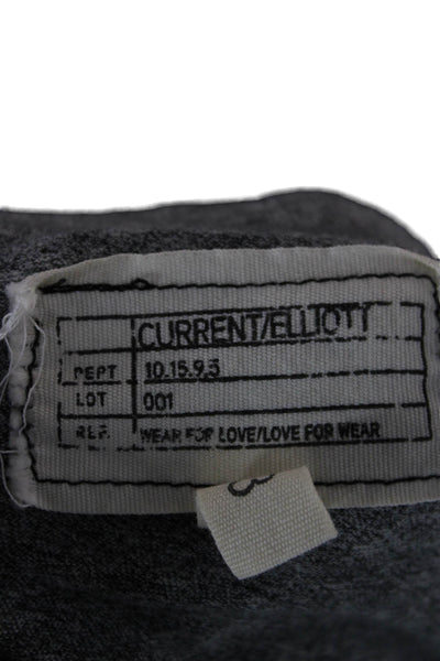Current/Elliott Women T-Shirt Dress Gray Short Sleeve Size 3