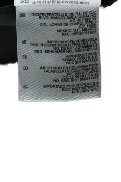 Brooks Brothers Mens Dress Pants Black Wool Button Size 36