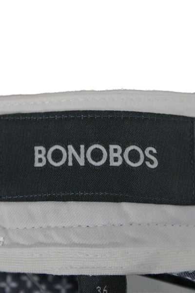 Bonobos Mens Chino Shorts White Cotton Button Size 36