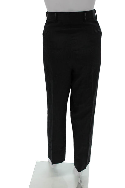 Brooks Brothers Mens Gray Wool Dress Pants Button Size 36