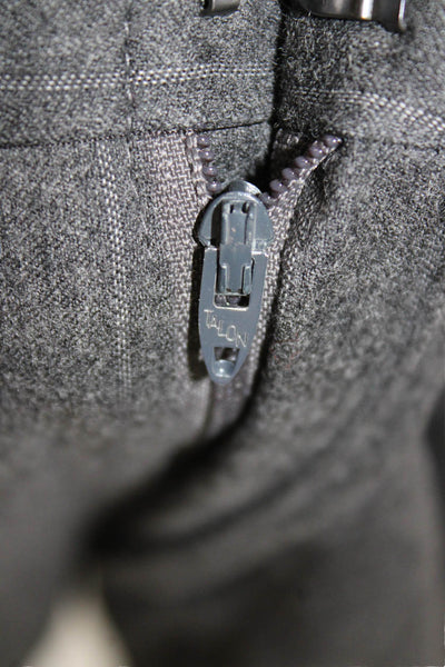 Boss Hugo Boss Men 2 Piece Striped Wool Gray Suit Size 44