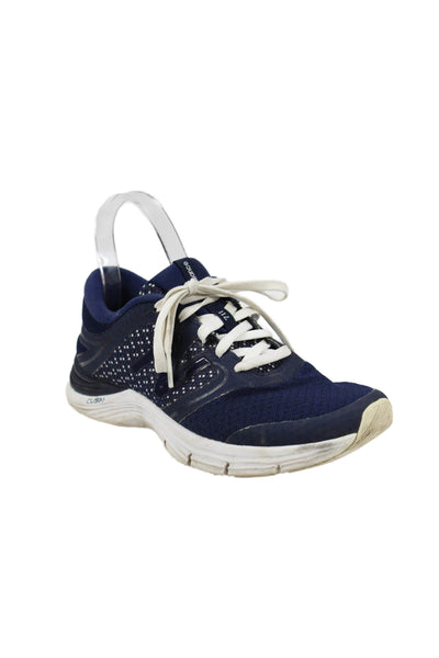 New Balance Womens 711 Lace Up Low Top Sneakers Navy Blue Size 7