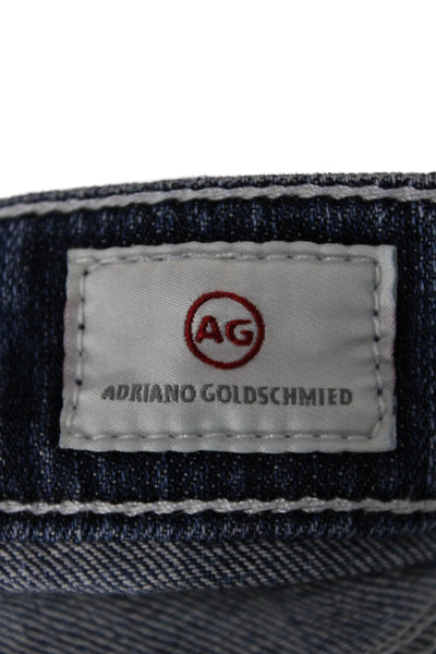 AG Adriano Goldschmied Womens Boyfriend Shorts Blue Size 26