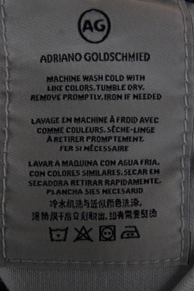 AG Adriano Goldschmied Womens Boyfriend Blue Shorts Size 26