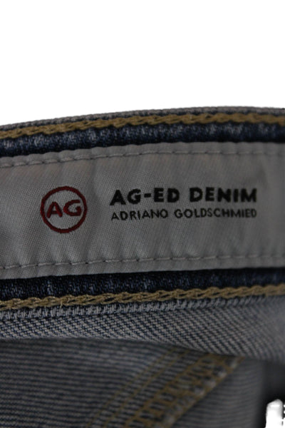 AG Adriano Goldschmied Womens Boyfriend Blue Shorts Size 26