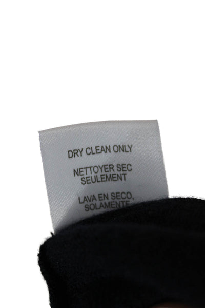 Worth New York Womens Blue Wool Tunic Sweater Boat Neck Long Sleeve Size S