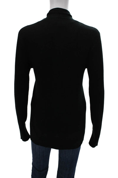 Allsaints Womens Black V-Neck Cardigan Long Sleeve Size XS