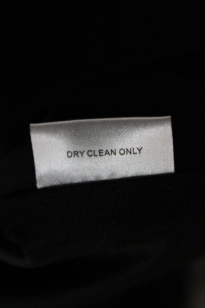 1st Sight Women Black V-Neck Long Sleeve Blouse Size XS