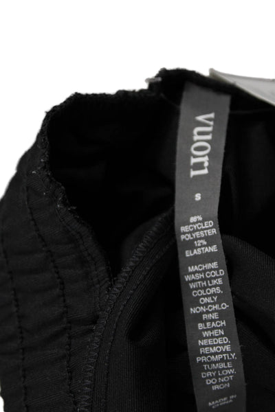Vuori Mens Jogger Pants Black Polyester Drawstring Size S