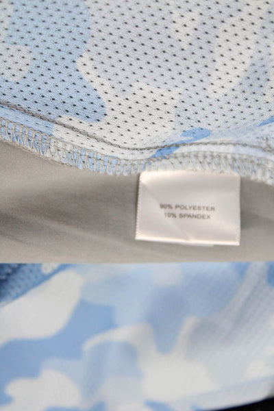 Peter Millar Mens Athletic Camouflage Gray Shorts Size 32