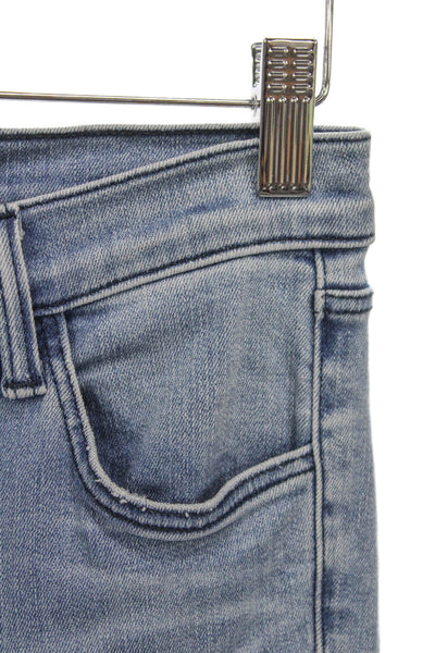 J Brand Womens Skinny Blue Cotton High Rise Jeans Size 24