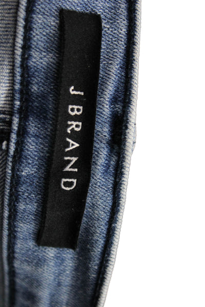 J Brand Womens Skinny Blue Cotton High Rise Jeans Size 24