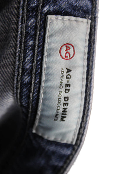AG Adriano Goldschmied Mens Straight Jeans Blue Size 32