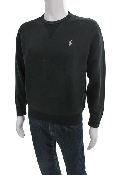 Polo Ralph Lauren Mens Pullover Sweatshirt Gray Crew Neck Long Sleeve Size S
