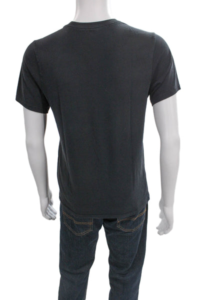 Nike Mens Basic Cotton Crew Neck Gray T-Shirt Short Sleeve Size S