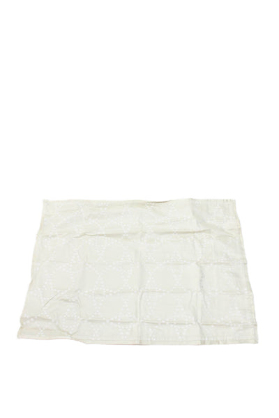 Hudson Park Unisex Adult Polka Dot Standard Pillowsham Mosaic Beige