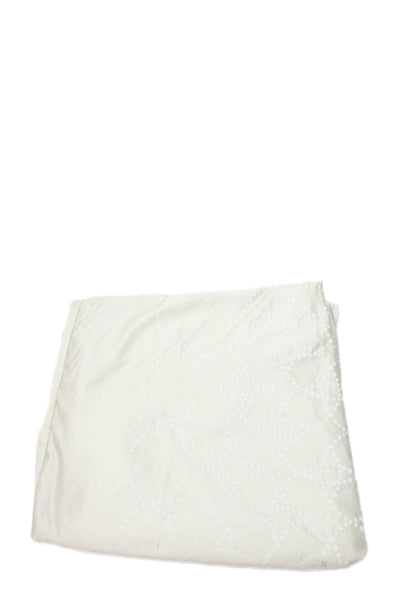 Hudson Park Unisex Adult Polka Mosaic Pillow Case Sheet Set Beige