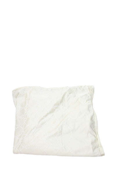 Hudson Park Unisex Adult Polka Mosaic Pillow Case Sheet Set Beige