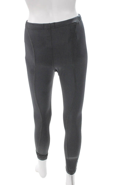 Pearl Izumi Women Footless Tights Black Nylon Spandex Solid Size M