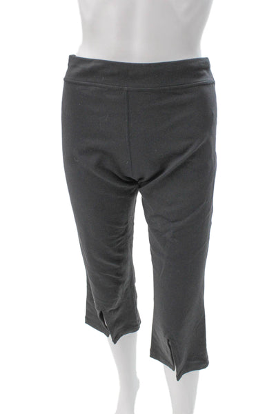 Lululemon Women Capri Leggings Black Nylon Size 8