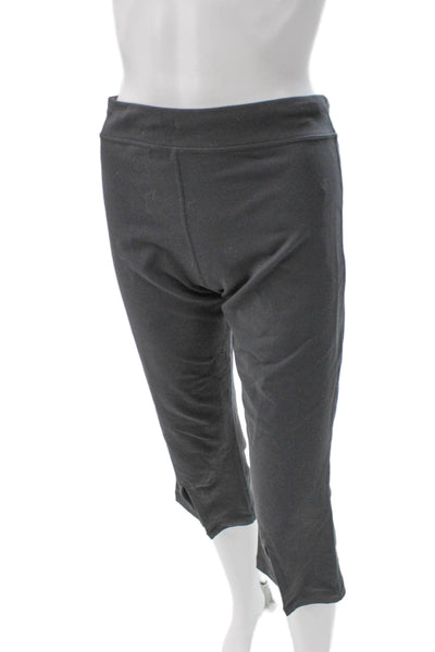 Lululemon Women Capri Leggings Black Nylon Size 8