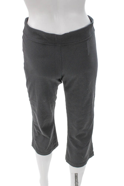 Lululemon Women Capri Leggings Black Nylon Size 8
