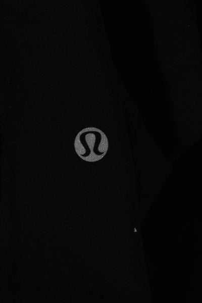 Lululemon Women Capri Leggings Black Nylon Size 8