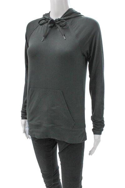 Outdoor Voices Womens Gray Pullover Hoodie Crewneck Size S